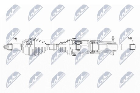 DRIVESHAFT NTY NPW-MA-008