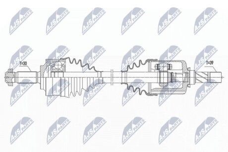 DRIVESHAFT NTY NPW-ME-150