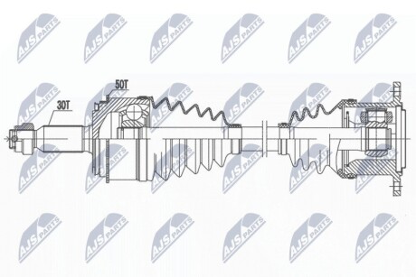 DRIVESHAFT NTY NPW-MS-081