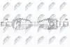 DRIVESHAFT NTY NPW-MZ-080 (фото 1)