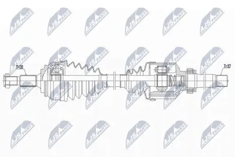 DRIVESHAFT NTY NPW-PE-089