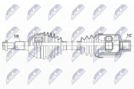 DRIVESHAFT NTY NPW-PL-146