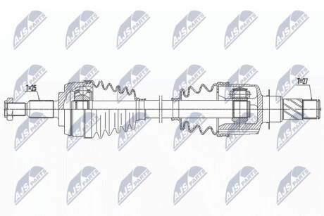 DRIVESHAFT NTY NPW-RE-189