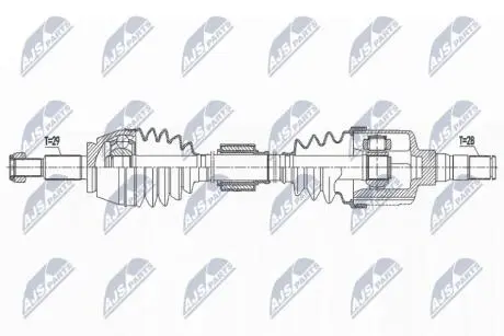 DRIVESHAFT NTY NPW-RE-190