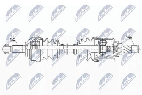 DRIVESHAFT NTY NPW-RE-191