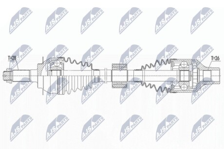 DRIVESHAFT NTY NPW-SU-054