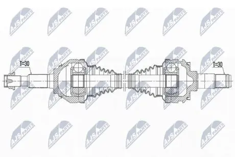 DRIVESHAFT NTY NPW-TY-182