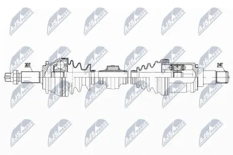 DRIVESHAFT NTY NPW-TY-184
