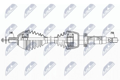 DRIVESHAFT NTY NPW-FR-157