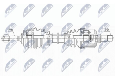 DRIVESHAFT NTY NPW-CT-137