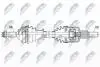 DRIVESHAFT NTY NPW-CT-133 (фото 1)