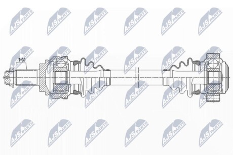 DRIVESHAFT NTY NPW-BM-192