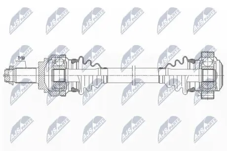 DRIVESHAFT NTY NPW-BM-192