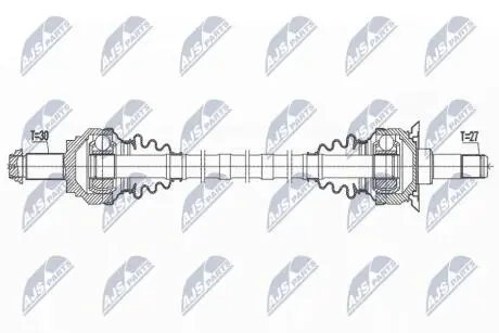 DRIVESHAFT NTY NPW-BM-189