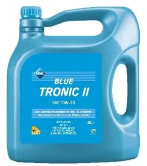 Олива двигуна 5L BlueTronic II 10W40 ARAL 15F078_