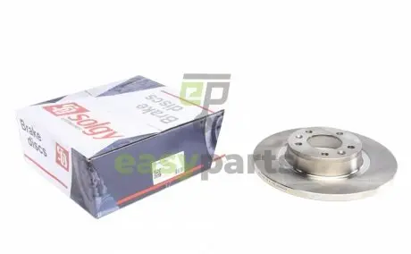 Диск гальмівний (задній) Citroen Jumpy/Fiat Scudo 07- (290х14) Solgy 208068