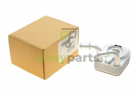 Радіатор масляний Fiat Doblo 1.9 JTD 01- (теплообмінник) Van Wezel 17003458