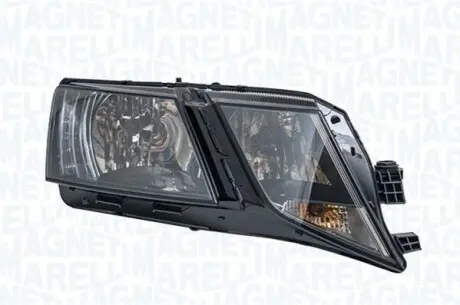 Фара передняя левая галоген + ДХО SKODA OCTAVIA 17- MAGNETI MARELLI LPP682