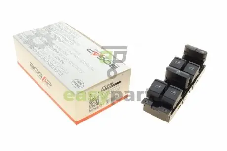 Кнопка склопідіймача VW Passat 97-05/Skoda Octavia 99-10 BOGAP A7339181