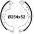 Колодки тормозные Toyota Hilux (05-)/Hiace (04-)/TownAce/LiteAce (92-) барабан. Trialli GF4569 (фото 3)