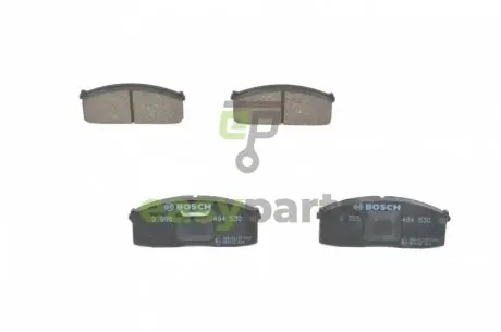 Гальмівні колодки передн. NISSAN BLUBIERD 80- BOSCH 0986494530