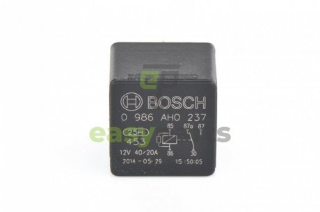 Микро реле 5конт. (универс.) 40/20А BOSCH 0986AH0237