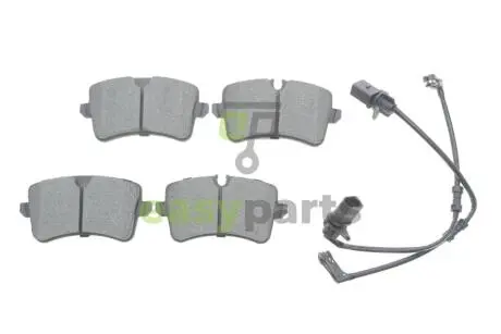 Колодки гальмівні (задні) Audi A8 10- (з датчиками) BOSCH 0986494915