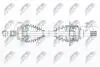 DRIVESHAFT NTY NPW-ME-162 (фото 1)
