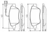 Гальм. кільк. пров., Fiat Doblo, 2005>, (+ датчик) BOSCH 0 986 495 342 (фото 1)