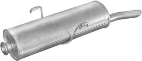 Глушник, алюміній. сталь, задн. частина Peugeot 306 1.4-1.8 sedan kat 94- (19.61) Po POLMOSTROW 1961 (фото 1)