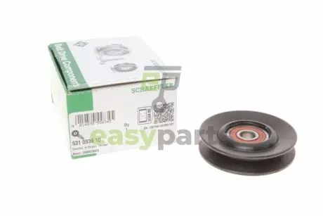Ролик генератора Mitsubishi Pajero 3.2 DI-D 00-06 (натяжний) (83x19) INA 531 0939 10