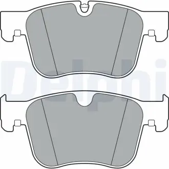 CITROEN Передние тормозные колодки Berlingo, C4 Picasso II, C4 SPACETOURER, C5 Aircross OPEL Combo,COMBO LIFE, GRANDLAND XPeugeot 3008 SUV, 5008 II, 508 II, 508 SW II 1.2-2.0D 02.13- Delphi LP3384