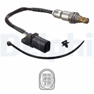 Лямбда-зонд Opel Astra J 1.6CDTi 13-/Astra K 1.6CDTi 15-22/Insignia A 1.6CDTi 15-17/Meriva B 1.6CDTi 14-17 Delphi ES21175-12B1