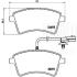 Колодка тормозная Renault Kangoo II (07-) диск. передн. т/с Bosch (PF 4323) Tria Trialli PF4323 (фото 2)