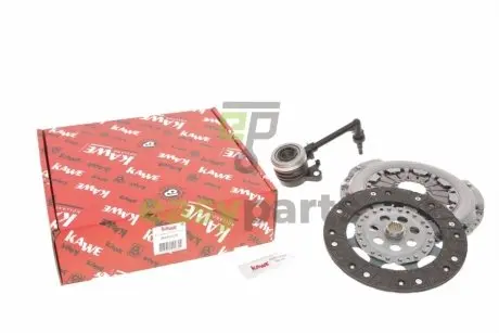 Комплект зчеплення Renault Kangoo 1.5dCi 08- (d=230mm) (+вижимний) KAWE 962531CSC