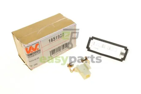 Підсвітка номера Citroen Jumper/ Fiat Ducato/ Peugeot Boxer 06- Van Wezel 1651920