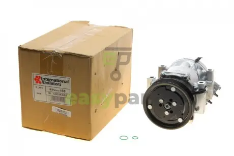 Компресор кондиціонера Dacia Logan 04-/Renault Sandero 08-/Duster 10-18 Van Wezel 4300K468