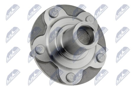 FRONT WHEEL HUB W/O BEARING NTY KLP-TY-068P (фото 1)