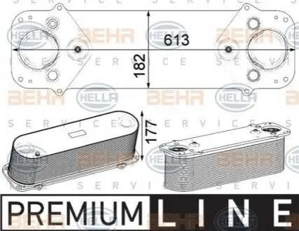 Интеркулер BEHR 8ML376750501