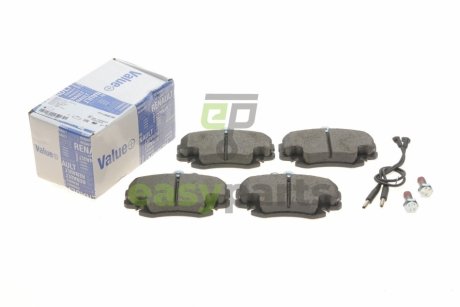 Колодки гальмівні (передні) Dacia Logan/Renault Symbol/Clio/Megane/Peugeot 309 78- (з датчиками) RENAULT / DACIA 7711946169