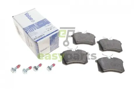 Колодки гальмівні (задні) Renault Megane III/Clio III/Twingo II 08- RENAULT / DACIA 7711946173