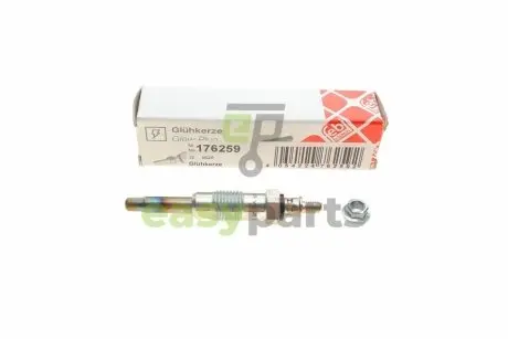 Свічка розжарювання BMW 3 (E36)/5 (E34/39)/7 (E38) 1.8-2.5TD -01/Opel Omega B 2.5TD (11V) FEBI BILSTEIN 176259