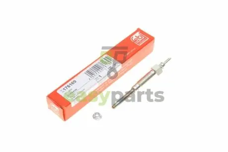 Свічка розжарювання Toyota Hiace/Hilux/Land Cruiser 2.4TD 90- (11V) FEBI BILSTEIN 176169