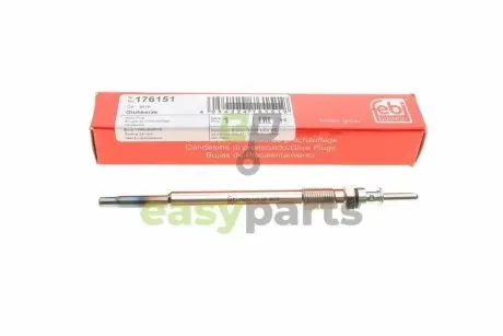 Свічка розжарювання Opel Astra/Vectra B/Zafira 2.0 DI/DTI 96-05 FEBI BILSTEIN 176151