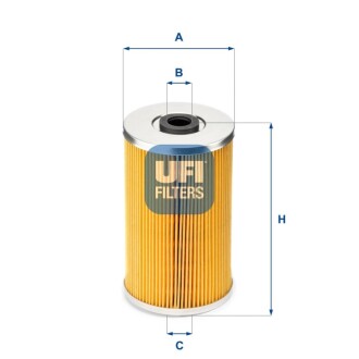 Фільтр паливний UFI 2660900