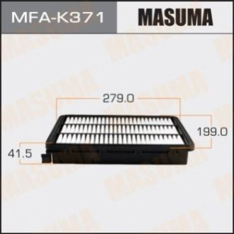 Фільтр повітряний MASUMA MFAK371 (фото 1)