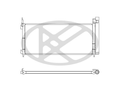 Радіатор кондиціонера KOYORAD CD011101 (фото 1)