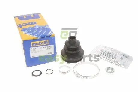 Пильник ШРКШ (зовнішній) Audi 80/90 81-91/VW Caddy/Polo 96-04/Golf/Passat 81-02 (20.5x85x69,5)(к-т) Metelli 13-0047
