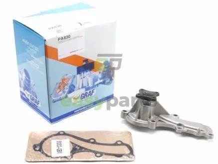 Помпа води Nissan Almera 1.5/1.6/1.8 00-/Primera 1.6/1.8 99-08 (R/B) (6 лоп) GRAF PA830