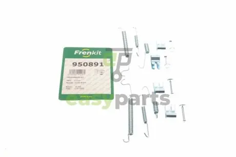 Комплект пружинок колодок ручника Mitsubishi Colt 1.1-1.5 DI-D 04-12 (Lucas) FRENKIT 950891